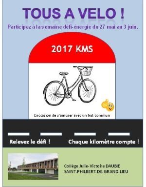 Bilan de la semaine énergie TOUS A VELO