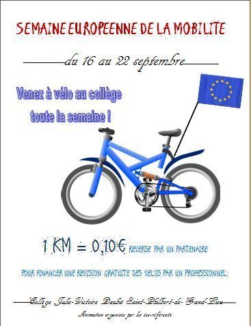 Semaine Européenne de la Mobilité