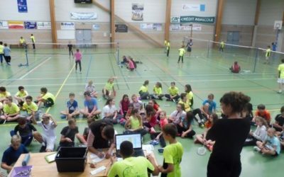 1ère phase district BADMINTON mercredi 11 octobre 2017