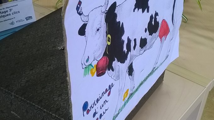 Les tirelires-vaches sont arrivées en classe !