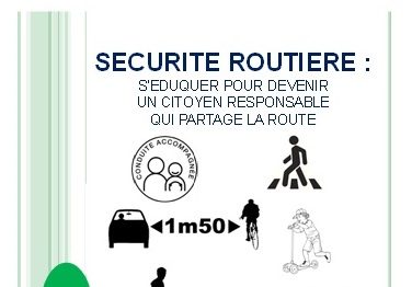 La semaine sécurité routière en préparation !