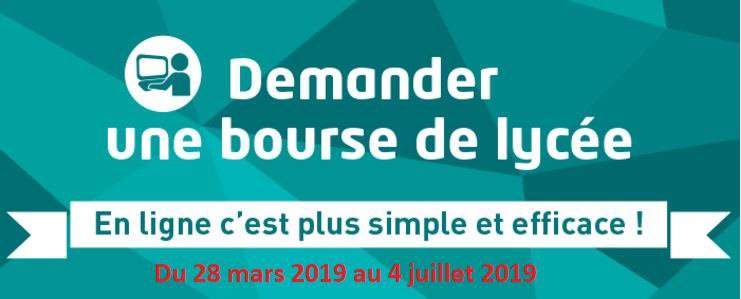 DEMANDE DE BOURSE DE LYCEE POUR LES ELEVES DE 3EME