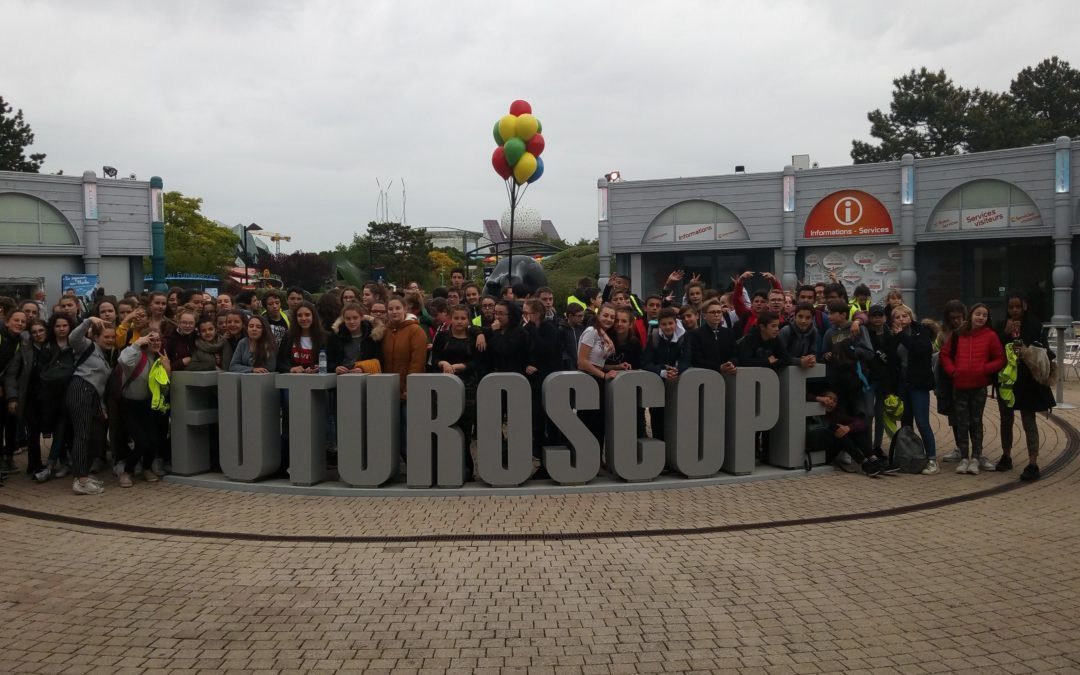 Sortie FUTUROSCOPE pour les élèves de 4ème et ULIS