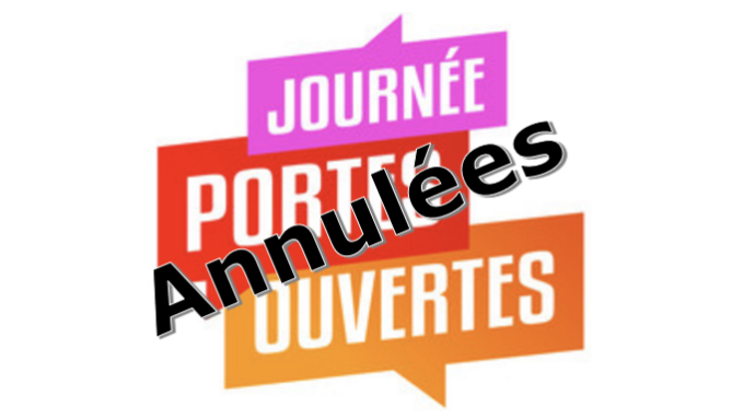 Les portes ouvertes sont reportées