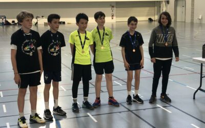 Finales départementales de badminton duo